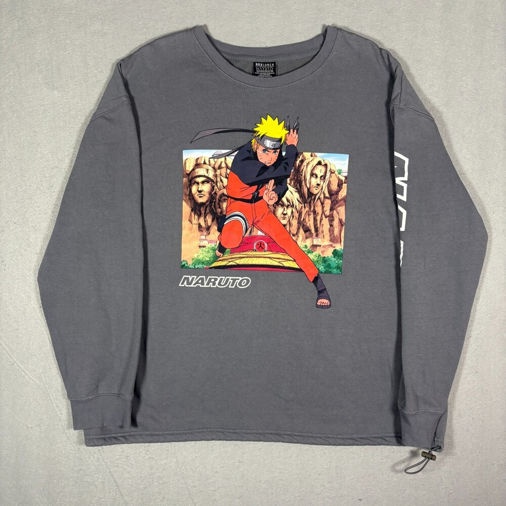 Naruto Boxlunch Sweater Grey XXL